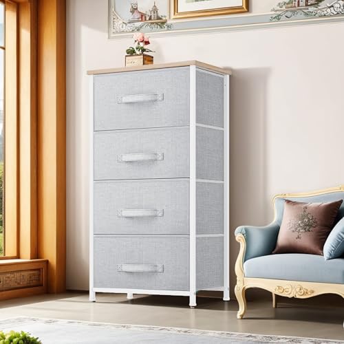 4 Drawer Fabric Storage Dresser M43288