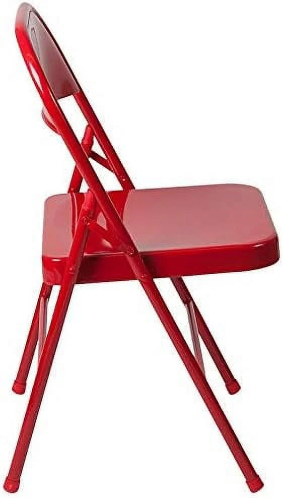 Red Metal Folding Chair X171231