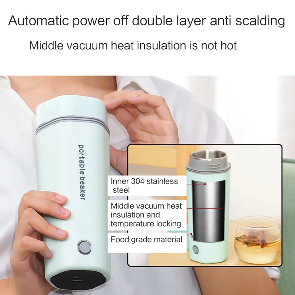 Portable Electric Kettle 350ML Stainless Steel X71758