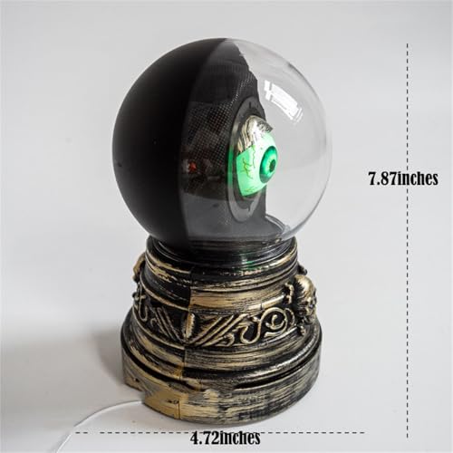 Flashing Glass Ball with Demon Eyes L268