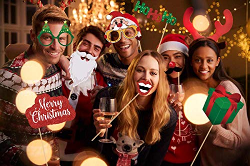 Christmas Photo Booth Props Kit 25 Count R864278