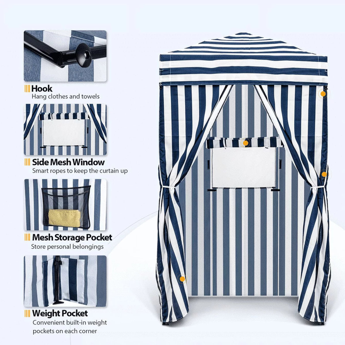 4 ft x 4 ft Pop-up Changing Room Canopy H834